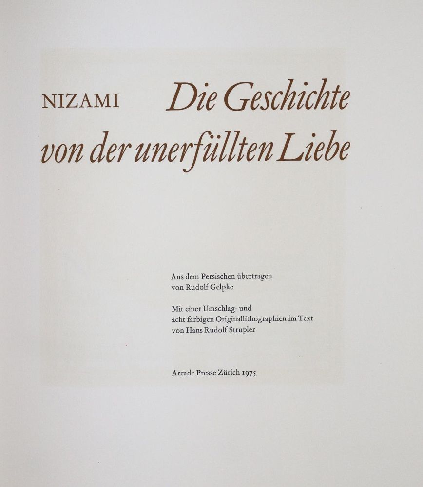 Große Abbildung Nr.3: 137-1384 Nizami.: (Strupler)