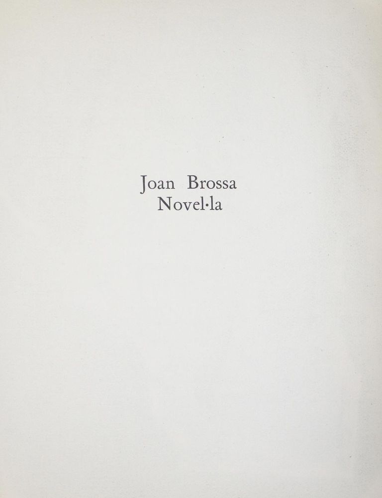 Große Abbildung Nr.2: 137-1385 Brossa,J.: (Tapies)