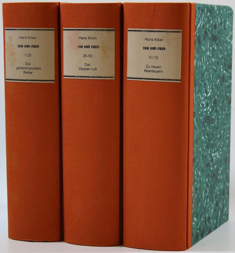 Große Abbildung Nr.2: 137-1389 Tom und Fred.: (Literatur und illustrierte Bücher 20.Jahrhundert - Alte Literatur in modernen Ausgaben)