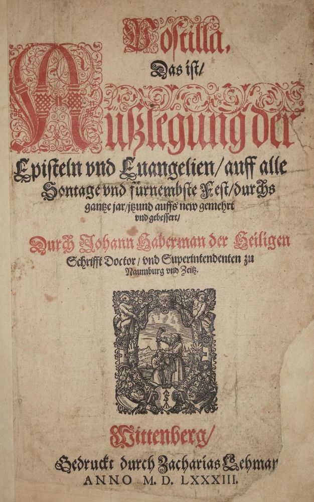 Große Abbildung Nr.1: 137-142 Habermann,J.: (Alte Drucke, Handschriften und Theologie)