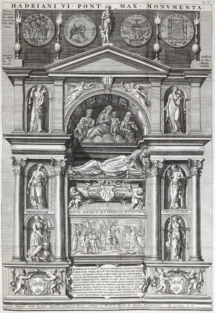 Große Abbildung Nr.3: 137-143 Burmann,C. (Hrsg.).: (Hadrian VI., Papst)