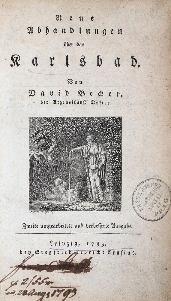 Große Abbildung Nr.2: 137-1437 Becher,D.: (Medizin, Balneologie)
