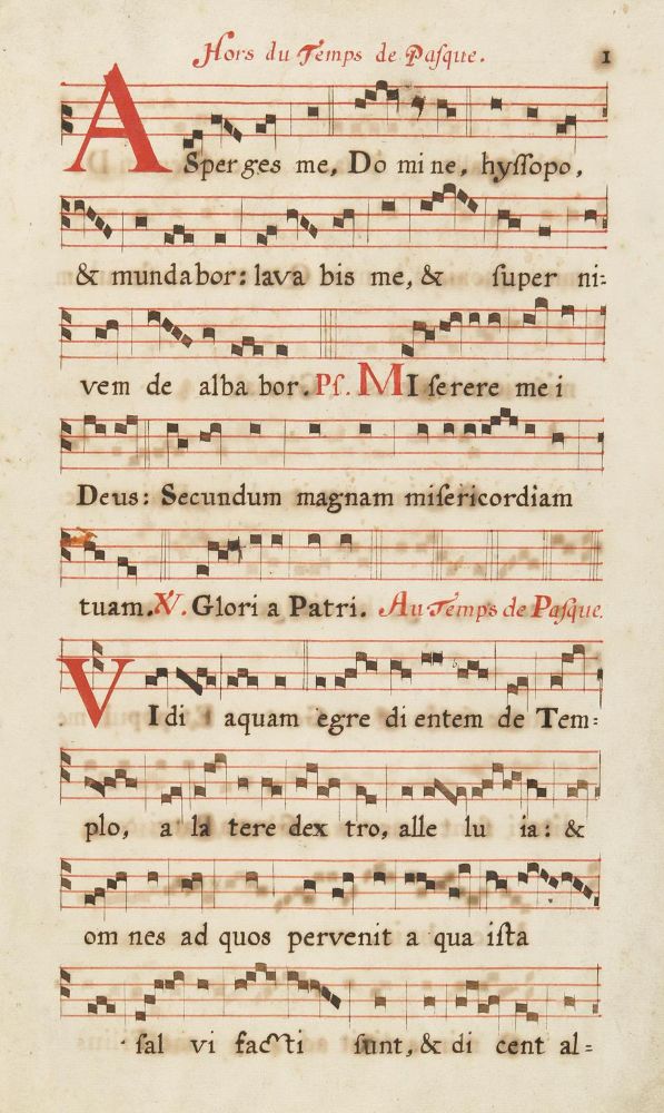 Große Abbildung Nr.1: 137-144 Antiphonar.: (Handschriften)