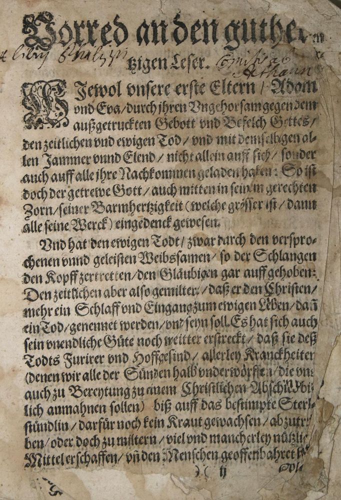 Große Abbildung Nr.1: 137-1450 (Gabelkover,O.: (Medizin)