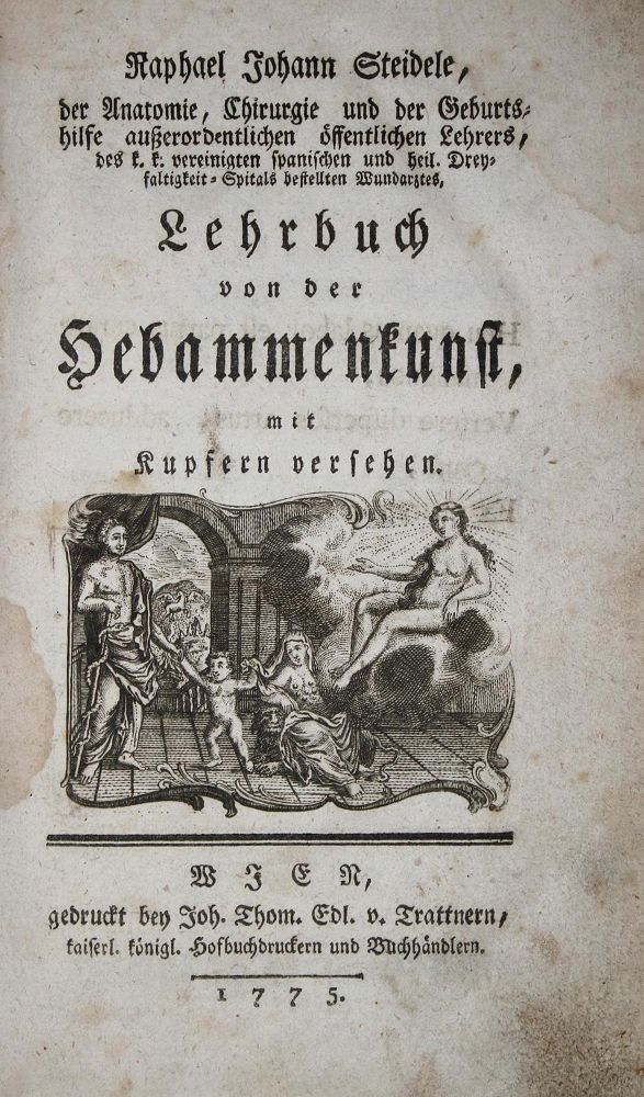 Große Abbildung Nr.1: 137-1454 Steidele,R.J.: (Medizin, Gynäkologie)