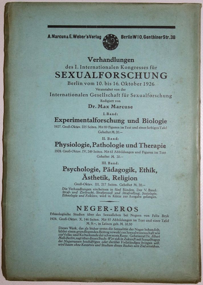 Große Abbildung Nr.1: 137-1463 Marcuse,M. (Hrsg.).: (Medizin)