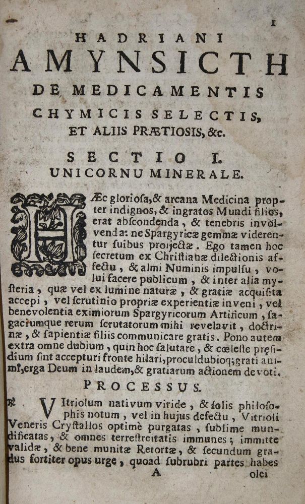 Große Abbildung Nr.1: 137-1472 (Mynsicht,H.v.: (Medizin, Pharmazie)