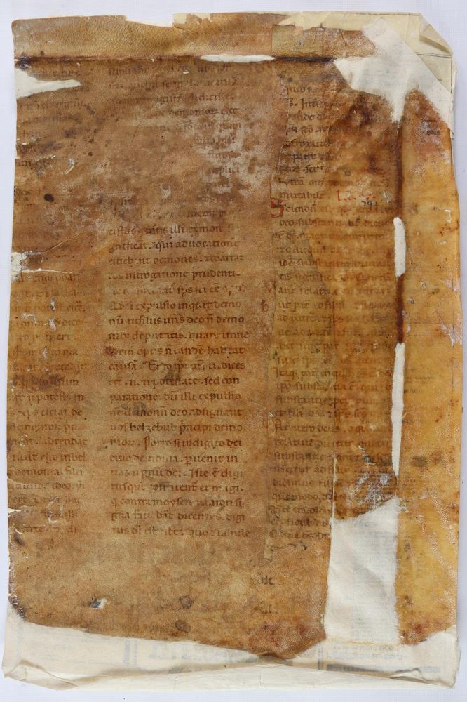 Große Abbildung Nr.1: 137-149 Fragment: (Handschriften, Bibeln)