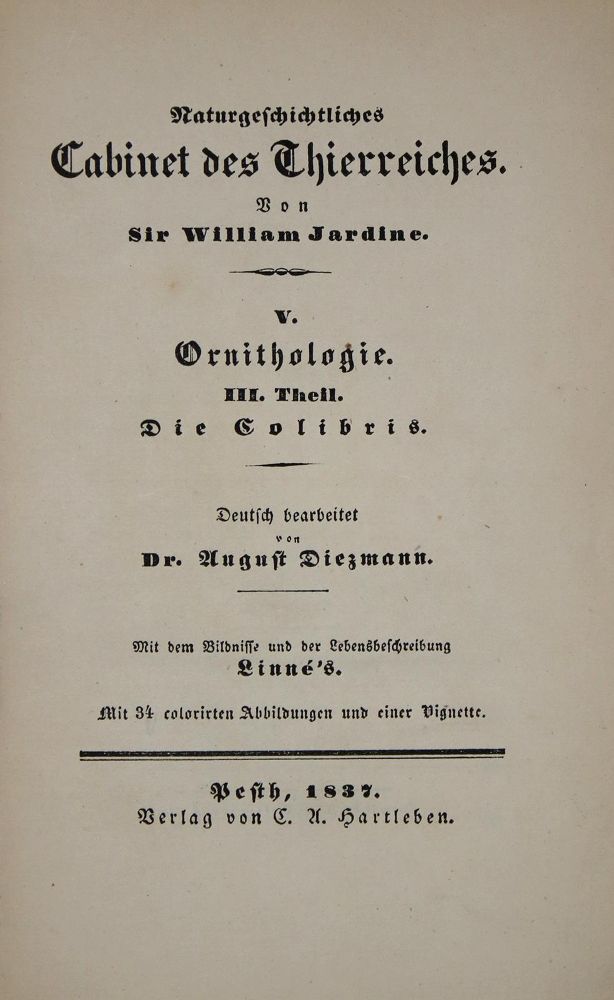 Große Abbildung Nr.2: 137-1512 (Jardine,W.).: (Zoologie, Vögel, Kolibris)