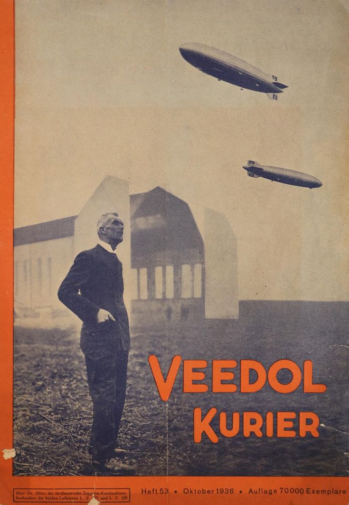 Große Abbildung Nr.4: 137-1516 Zeppelin u. Luftfahrt.: (Verschiedene Gebiete - Varia, Aeronautik)