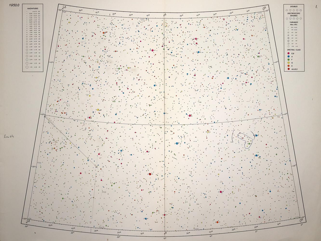 Große Abbildung Nr.2: 137-1519 Becvar,A.: (Verschiedene Gebiete - Varia, Astronomie)