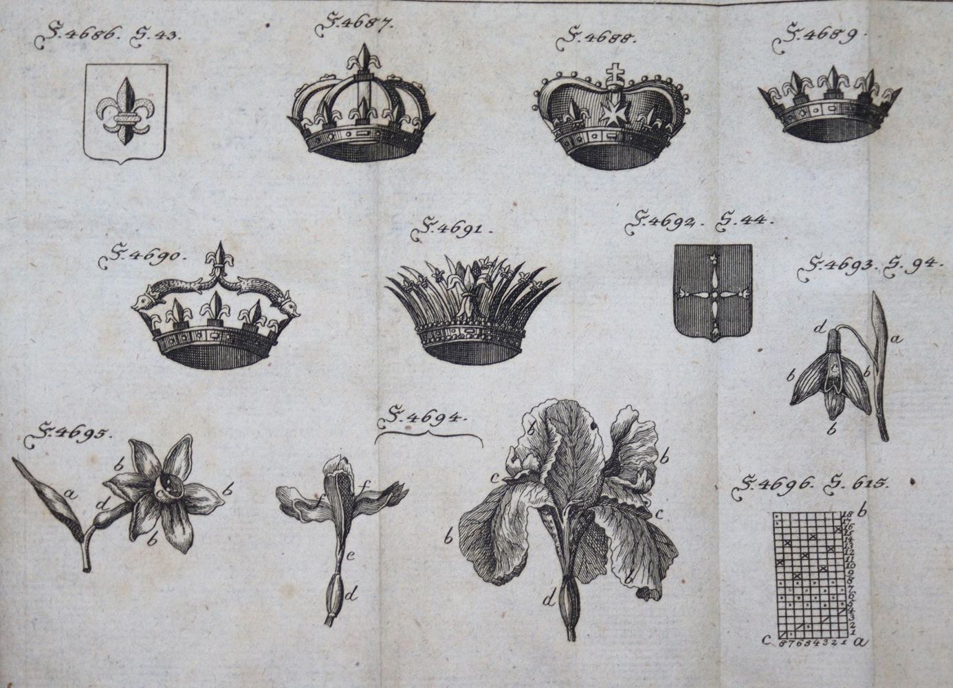 Große Abbildung Nr.1: 137-1597 Krünitz,J.G.: (Verschiedene Länder - Geschichte)
