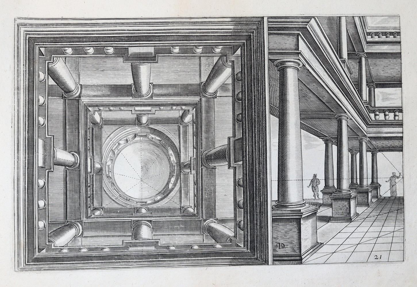 Große Abbildung Nr.4: 137-1611 Marolois,S.: (Verschiedene Gebiete - Varia, Mathematik)