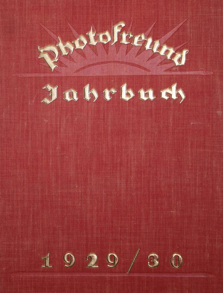 Große Abbildung Nr.1: 137-1623 Fotofreund Jahrbuch.: (Verschiedene Gebiete - Varia, Photographie)