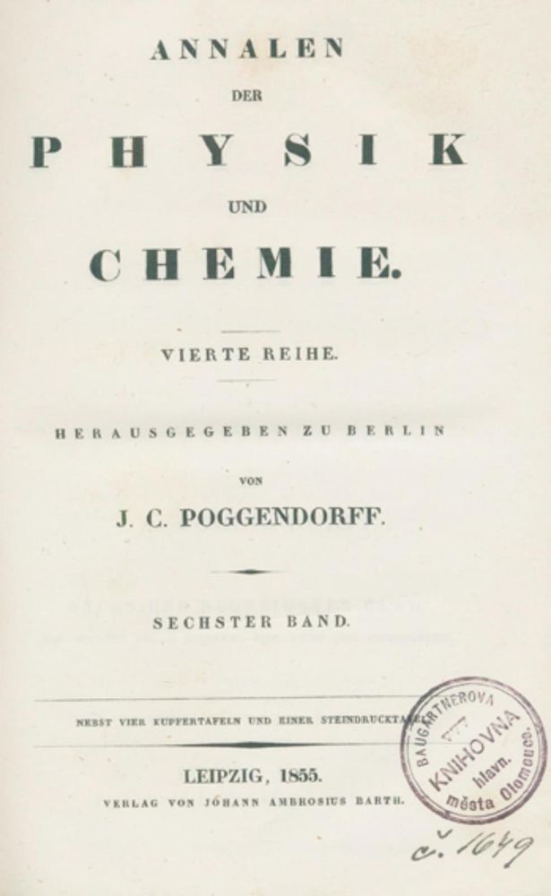 Große Abbildung Nr.1: 137-1625 Bunsen,R. u. H.E.Roscoe.: (Verschiedene Gebiete - Varia, Physik)