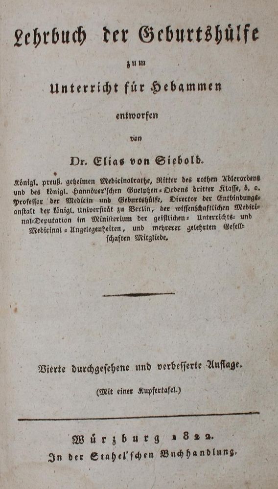 Große Abbildung Nr.1: 137-1634 Siebold,E.: (Verschiedene Gebiete - Varia)
