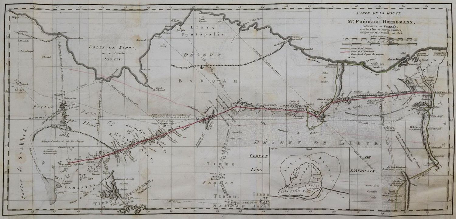 Große Abbildung Nr.3: 137-1652 Hornemann,F.: (Afrika)