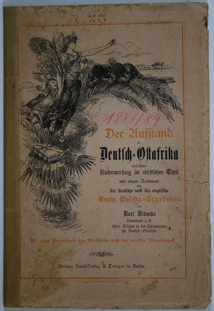 Große Abbildung Nr.1: 137-1655 Blümcke,K.: (Afrika, Kolonien)