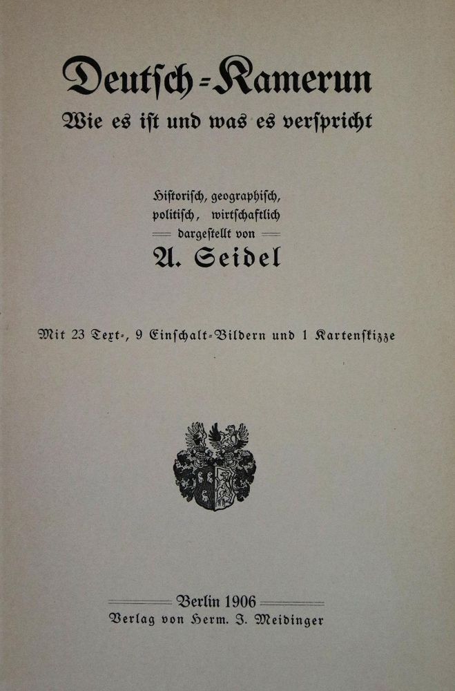 Große Abbildung Nr.2: 137-1663 Seidel,A.: (Afrika)