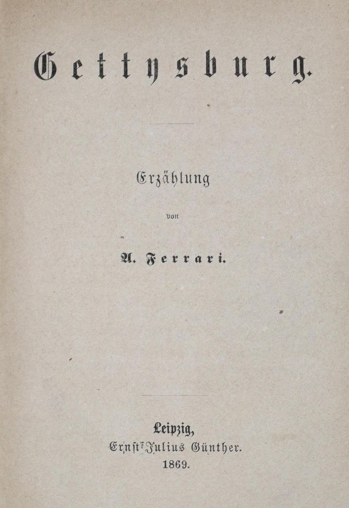 Große Abbildung Nr.1: 137-1670 Ferrari,A. (Pseud.).: (Amerika)
