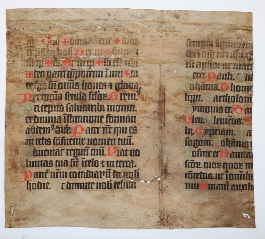 Große Abbildung Nr.1: 137-169 Pater Noster.: (Handschriften)