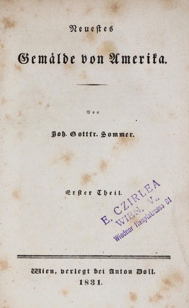 Große Abbildung Nr.2: 137-1691 Zimmermann,W.F.A. (d.i. C.G.W.Vollmer).: (Amerika)