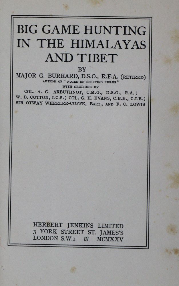 Große Abbildung Nr.2: 137-1703 Burrard,G.: (Asien)