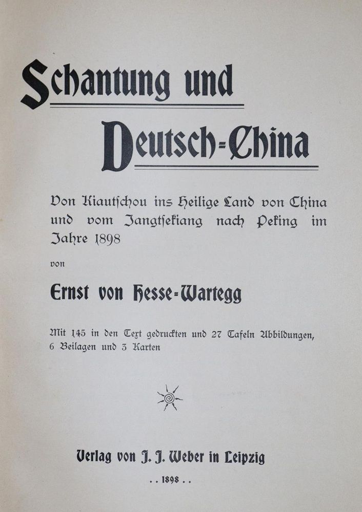 Große Abbildung Nr.2: 137-1706 Hesse-Wartegg,E.v.: (Asien, China)