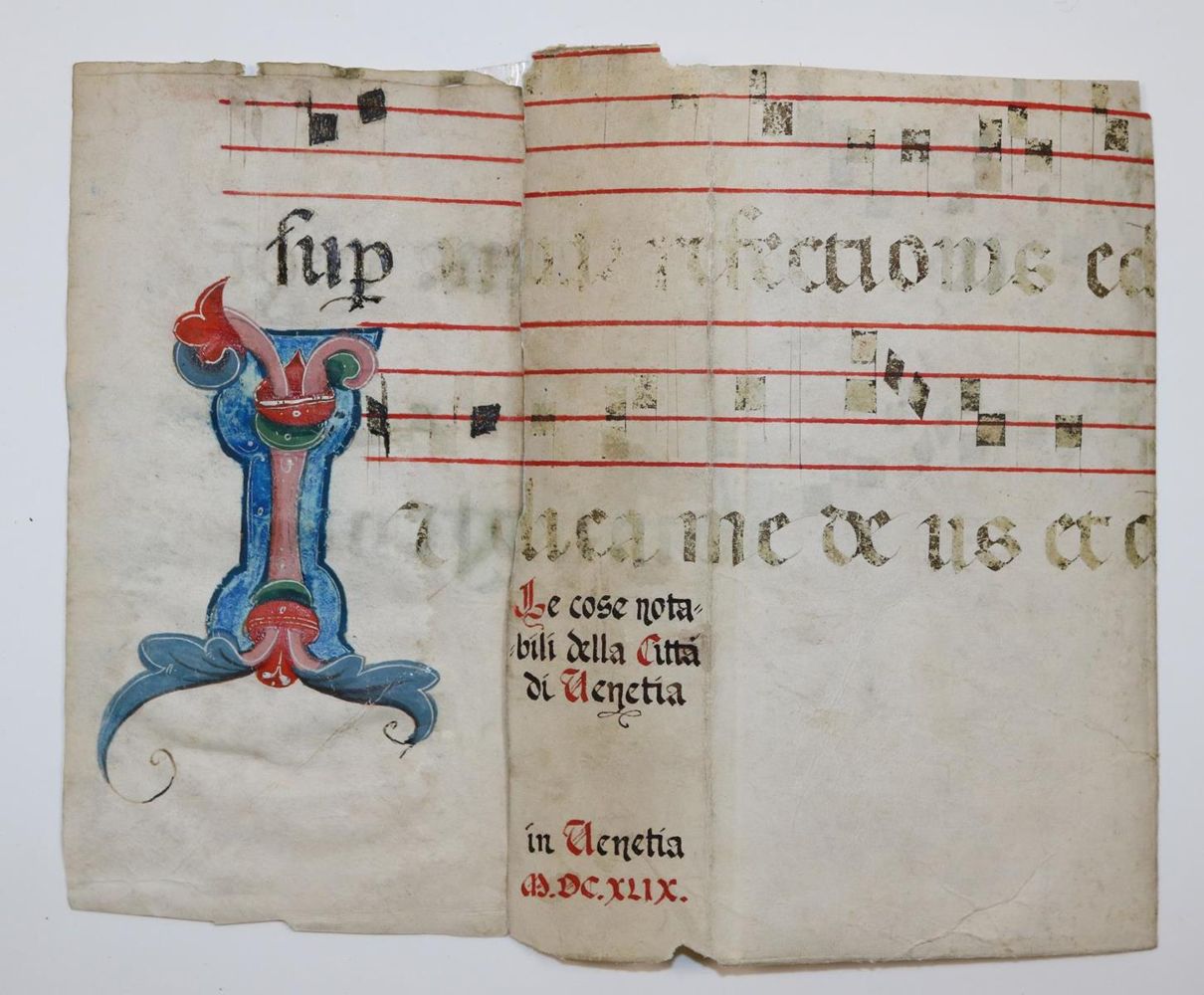 Große Abbildung Nr.1: 137-174 Schmuckinitiale "I": (Handschriften)