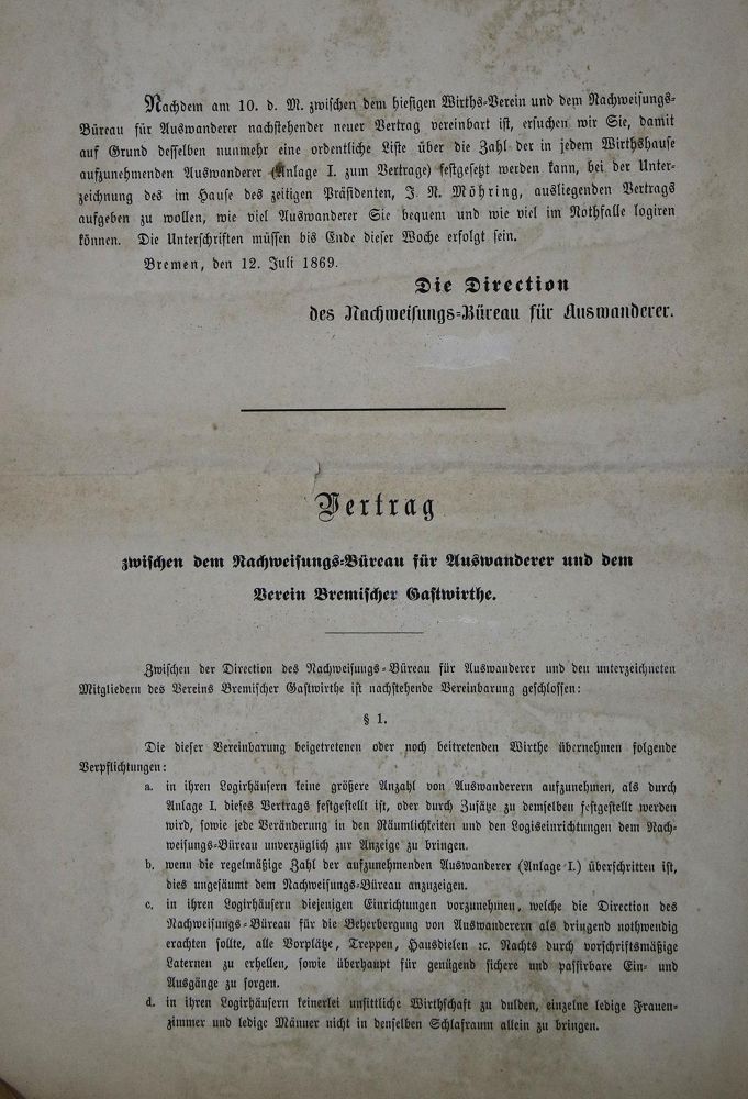 Große Abbildung Nr.3: 137-1753 Auswanderung.: (Deutschland)