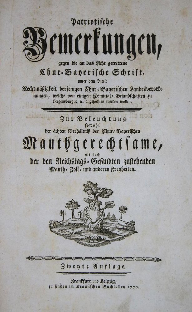 Große Abbildung Nr.1: 137-1780 (Schrötter,F.F.).: (Deutschland, Bayern)