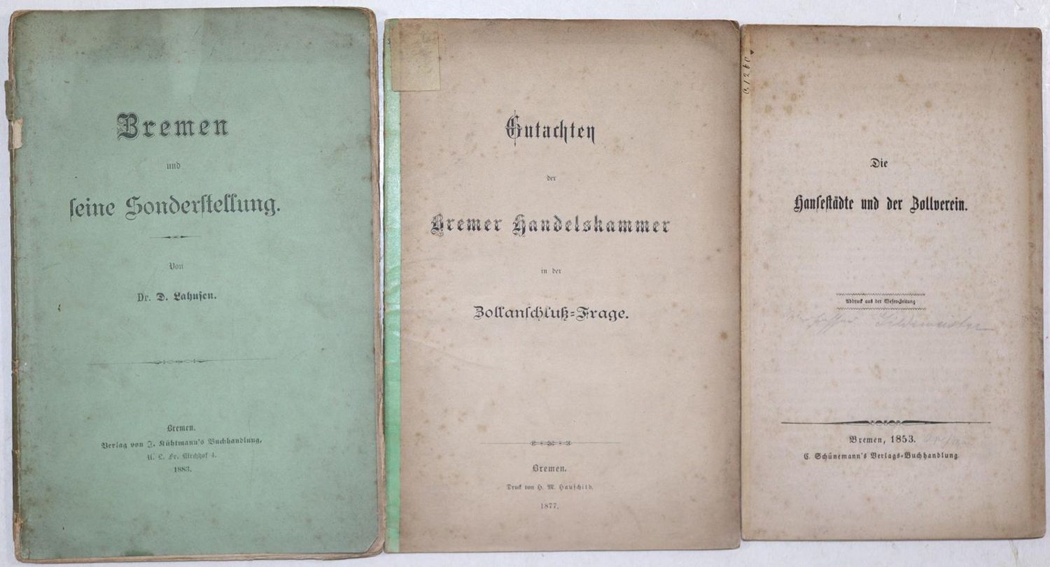 Große Abbildung Nr.2: 137-1791 Zollverein.: (Deutschland, Bremen)