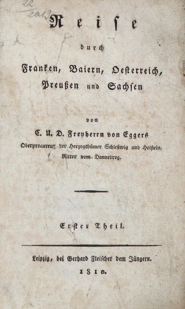 Große Abbildung Nr.1: 137-1803 Eggers,C.U.D.v.: (Deutschland)