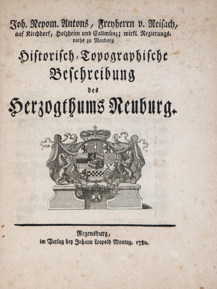Große Abbildung Nr.2: 137-1846 Reisach,J.N.A.v.: (Deutschland, Neuburg)