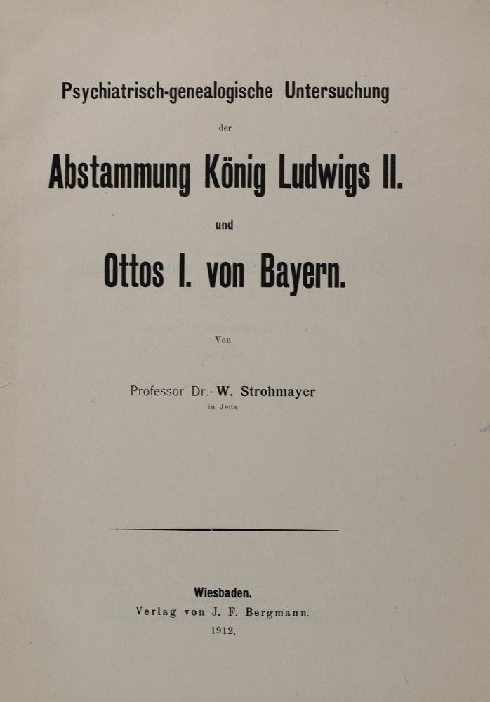 Große Abbildung Nr.1: 137-1852 Strohmayer,W.: (Deutschland, Otto I. v. Bayern)