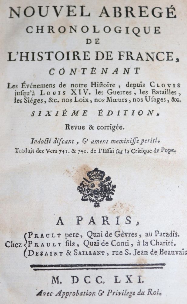 Große Abbildung Nr.1: 137-1902 (Henault,C.J.F.).: (Frankreich)