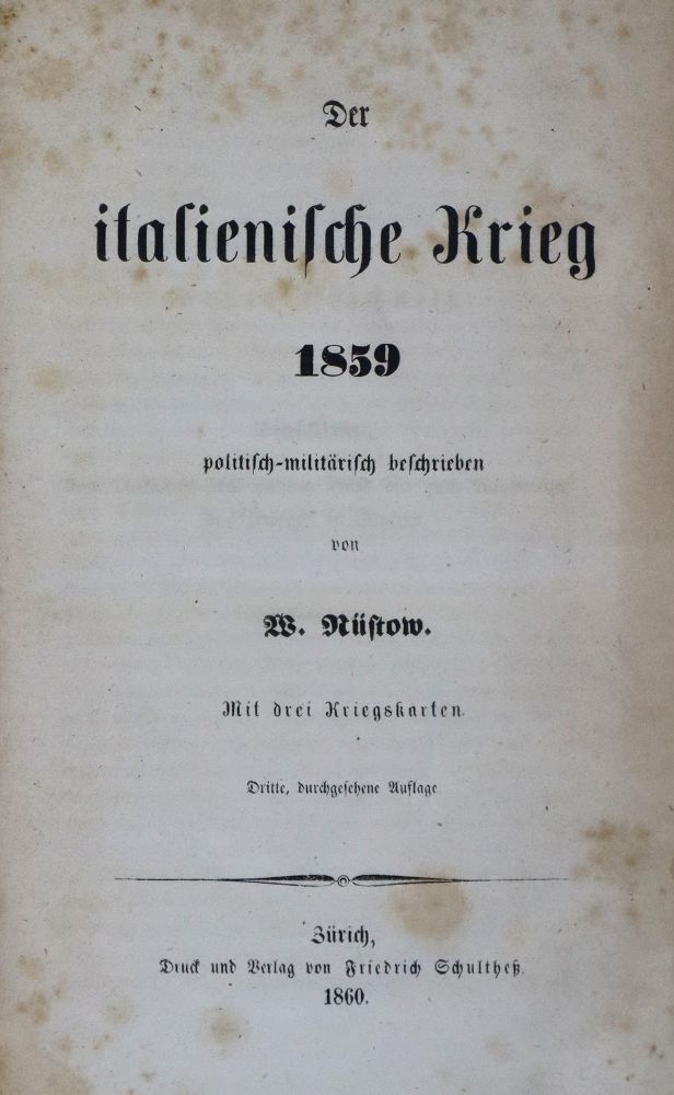 Große Abbildung Nr.8: 137-1936 Raumer,F.v.: (Italien)