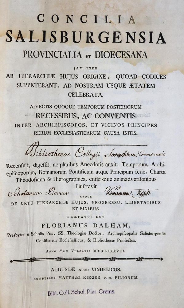 Große Abbildung Nr.2: 137-1958 Dalham,F.: (Österreich, Salzburg)