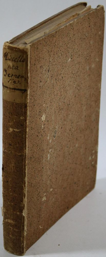 Große Abbildung Nr.3: 137-1974 Miscellanea Bernensia.: (Schweiz, Bern)