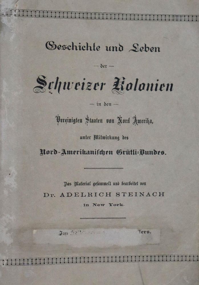 Große Abbildung Nr.19: 137-1988 Hottinger,J.J. u. G.Schwab.: (Schweiz)