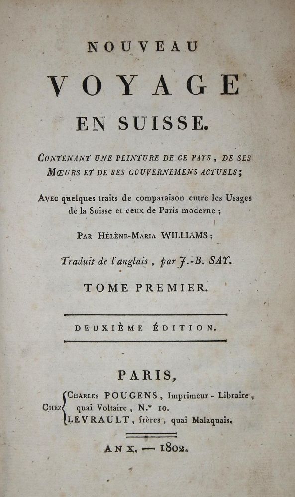 Große Abbildung Nr.1: 137-1999 Williams,H.M.: (Schweiz)