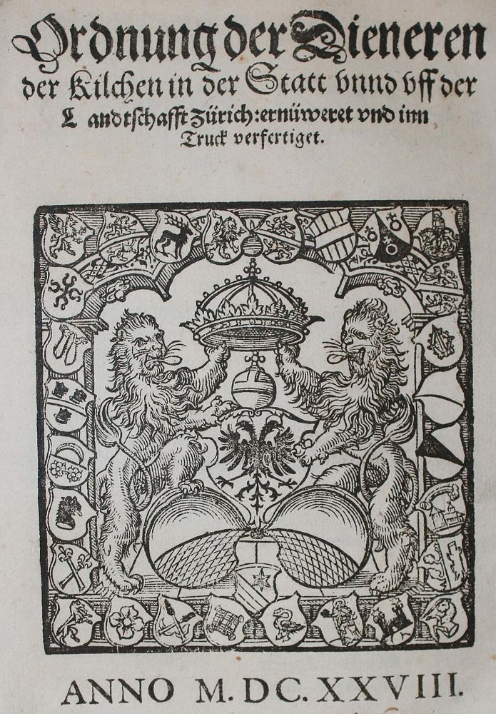 Große Abbildung Nr.2: 137-2001 (Bullinger,H.).: (Schweiz, Zürich)