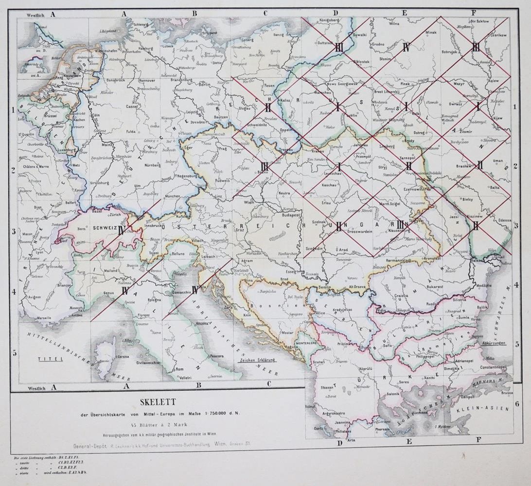 Große Abbildung Nr.1: 137-2009 Europa.: (Verschiedene Länder - Geschichte, Atlanten)