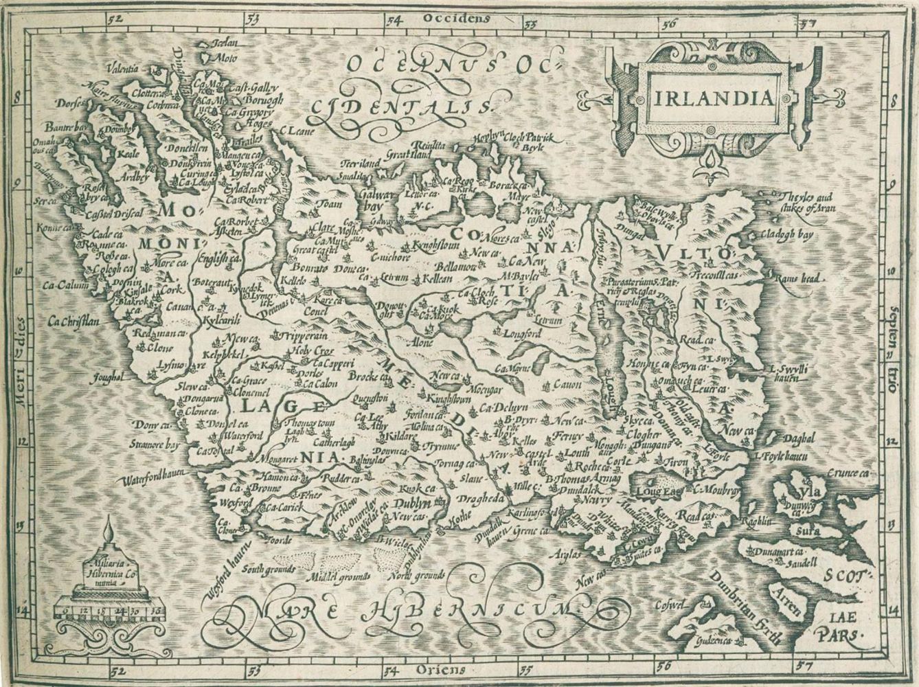 Große Abbildung Nr.2: 137-2018 Mercator,G.: (Verschiedene Länder - Geschichte, Atlanten)