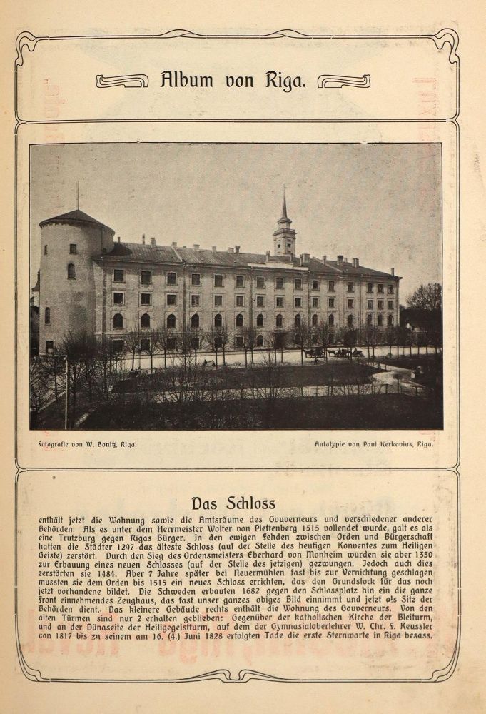 Große Abbildung Nr.1: 137-2029 Riga.: (Verschiedene Länder - Geschichte, Baltikum)