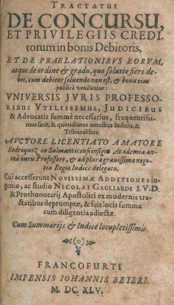 Große Abbildung Nr.2: 137-203 Rodriguez,A.: (Juridica und Kriminologie)