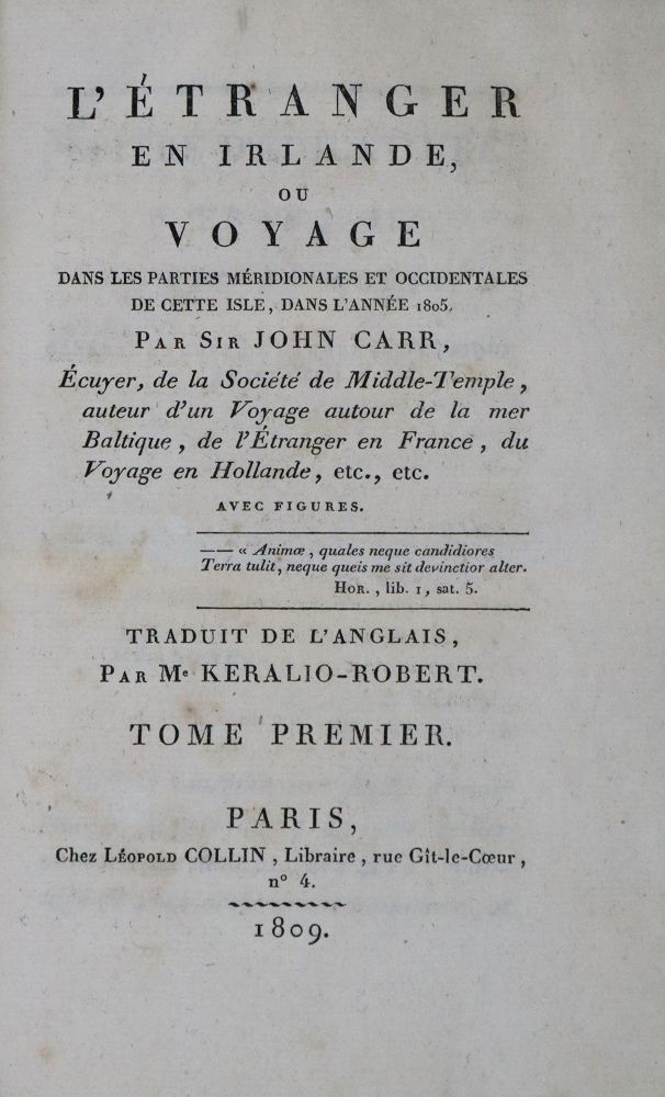 Große Abbildung Nr.2: 137-2063 Carr,J.: (Verschiedene Länder - Geschichte, Irland)