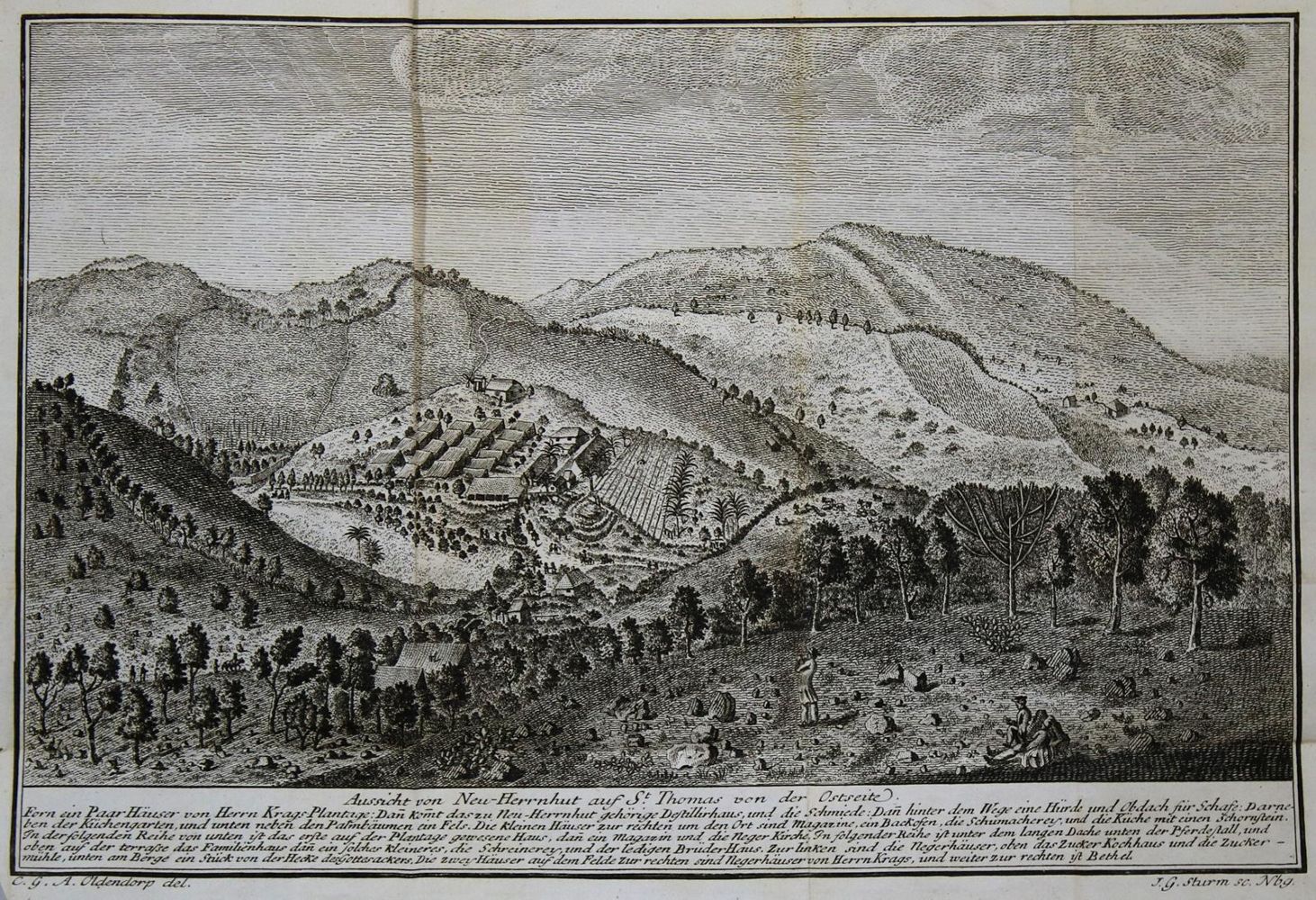 Große Abbildung Nr.5: 137-2075 Oldendorp,C.G.A.: (Verschiedene Länder - Geschichte)