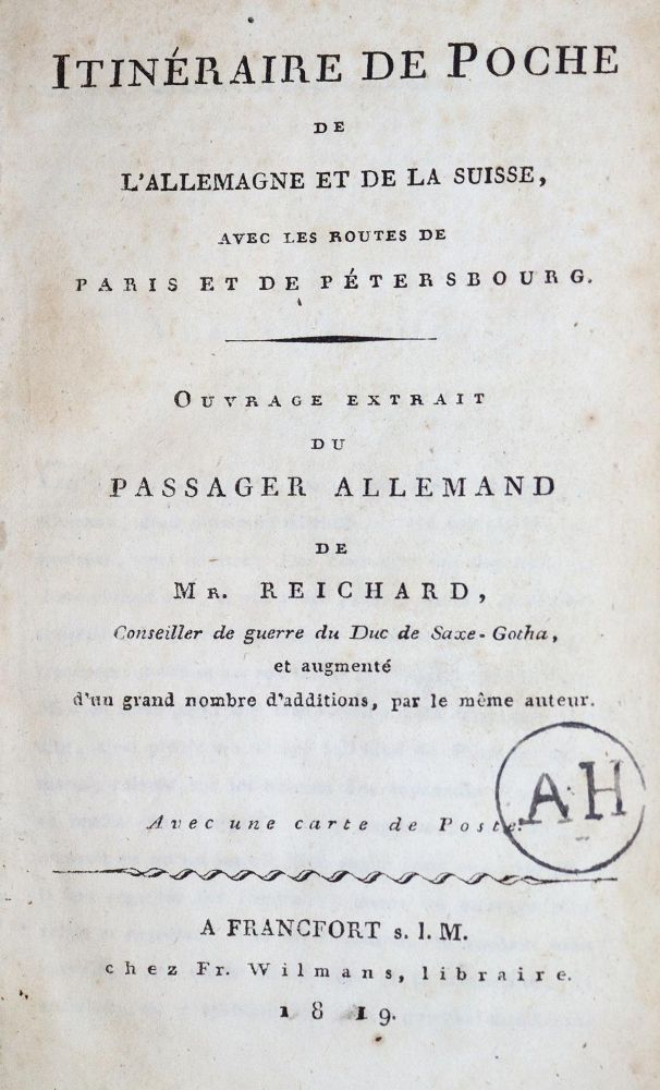 Große Abbildung Nr.2: 137-2081 Reichard,(H.A.O.).: (Verschiedene Länder - Geschichte)