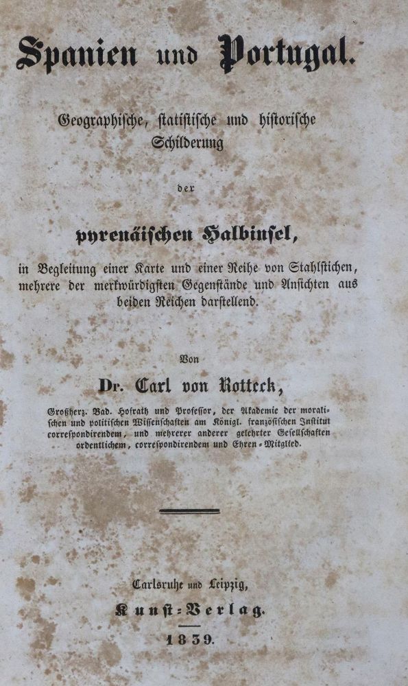 Große Abbildung Nr.2: 137-2082 Rotteck,C.v.: (Verschiedene Länder - Geschichte)
